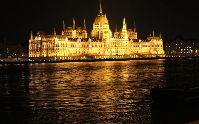 parliament buinding, hungary, budapest, duna, danube river, noc, pogląd, hungary, budapest, budapest, budapest, budapest, budapest