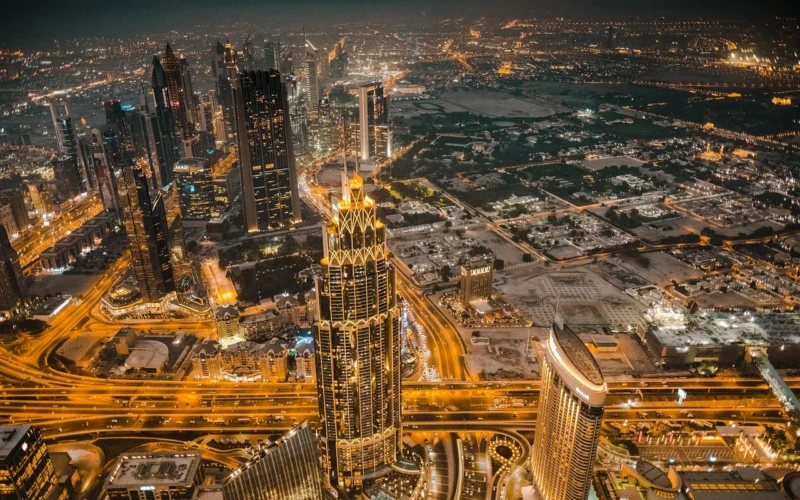 dubai, emiraty, burj khalifa, sylwetka na tle nieba, miasto, noc, pogląd, architektura, nowoczesny, śródmieście, dubai, dubai, dubai, dubai, dubai, emiraty