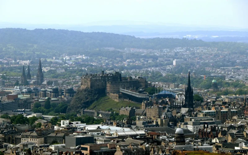 edinburgh, edinburgh castle, pogląd, scotland, castle view, arthur ' s seat, zamek, scotland, scotland, scotland, scotland, scotland
