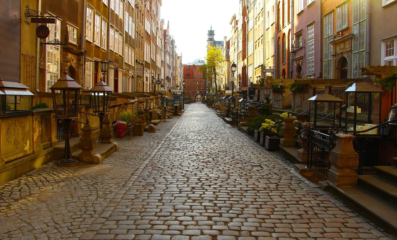 gdańsk, kamienice, ulica, zabytki, brukowane, gdańsk, gdańsk, gdańsk, gdańsk, gdańsk
