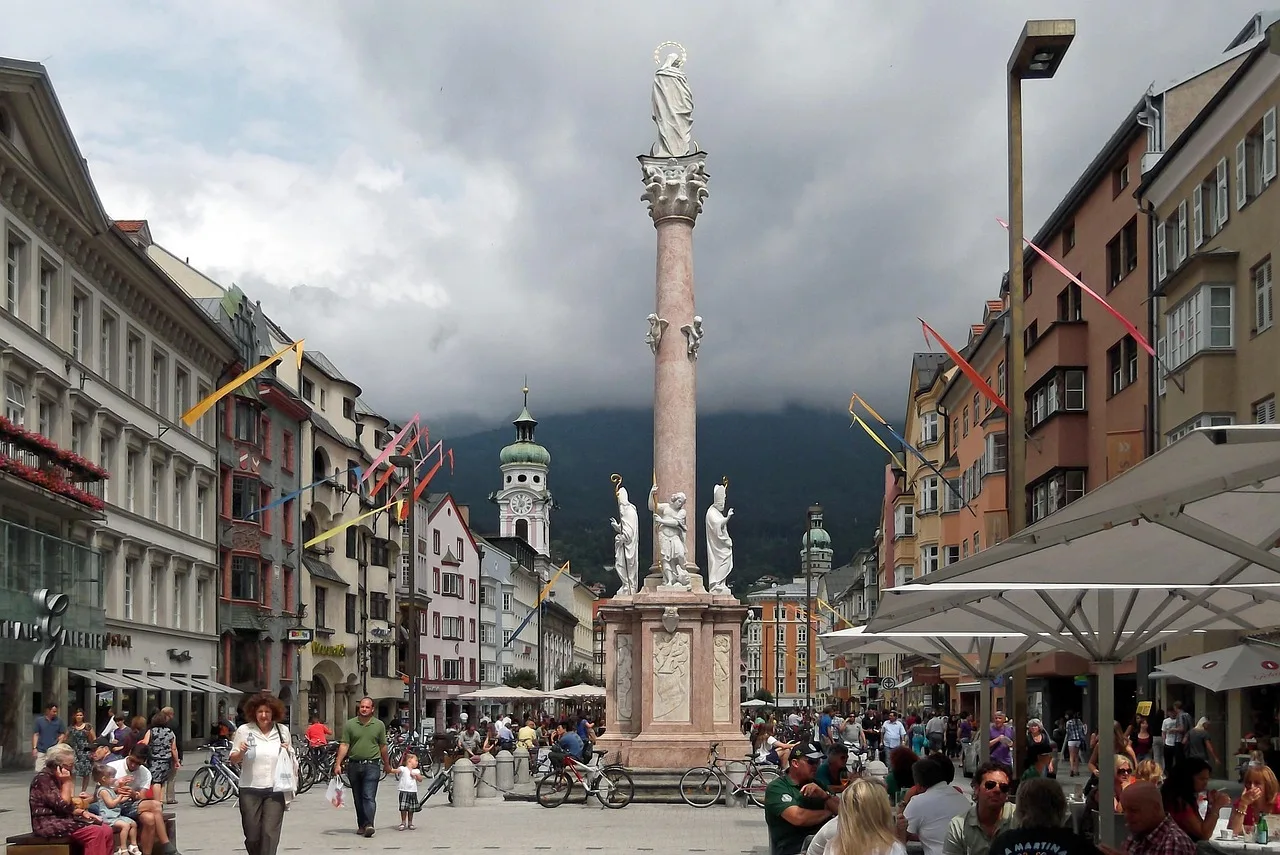 Innsbruck Mapa Atrakcji - Kompletny Przewodnik Po Mieście