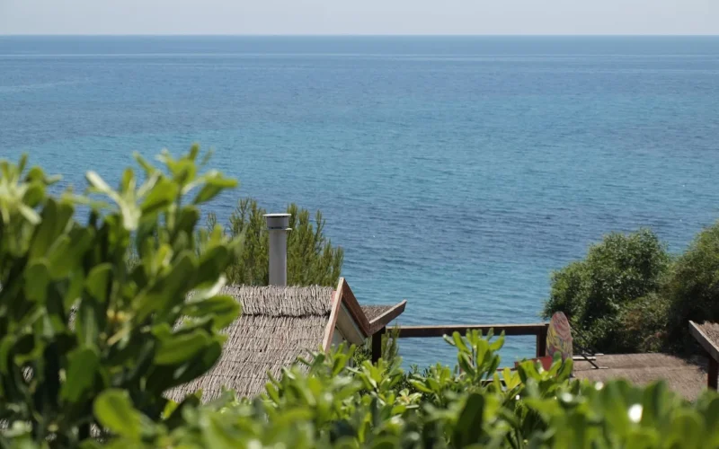 calabria, morze, natura, wioska