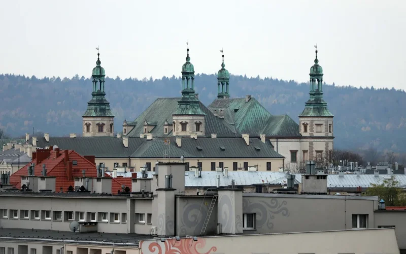 kielce, panorama, jesień, wieże, budowla, świętokrzyskie, kielce, kielce, kielce, kielce, kielce