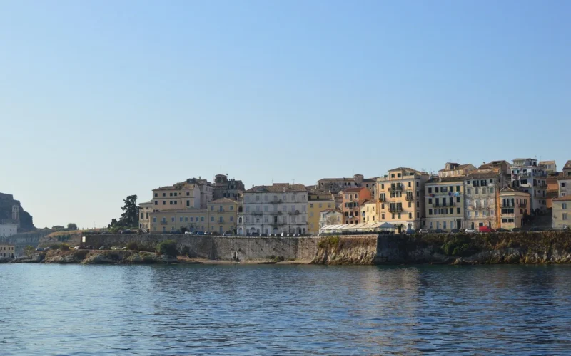 corfu, old town, grecja