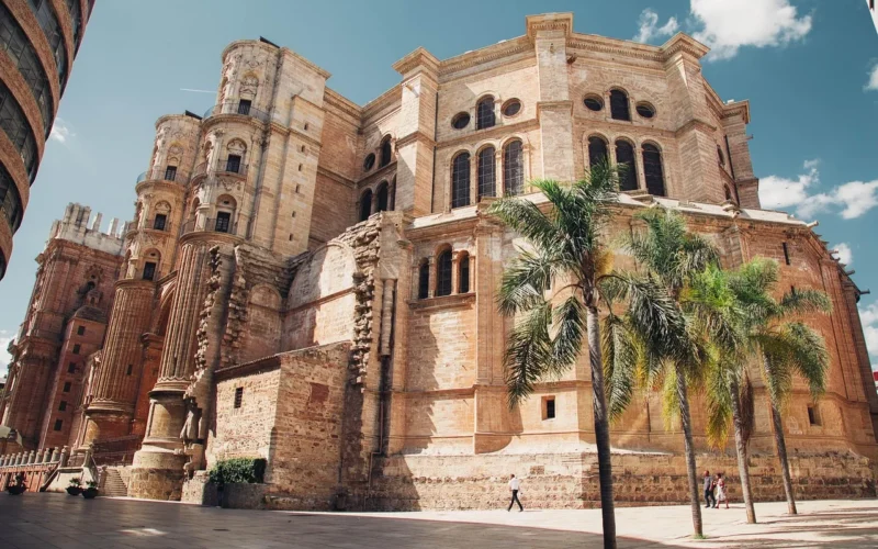 katedra, architektura, budynek, kościół, stary, stary kościół, fasada, architektura sakralna, element krajobrazu, malaga, hiszpania, miasto, podróż, malaga, malaga, hiszpania, hiszpania, hiszpania, hiszpania, hiszpania
