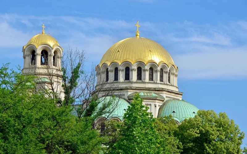 katedra aleksandra newskiego, kościół, sofia, bułgaria, katedra, europa, architektura