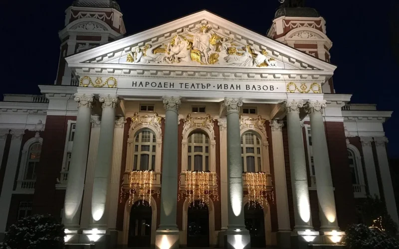 sofia, bułgaria, teatr narodowy im, architektura, turystyka