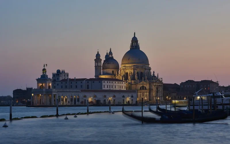 venice, wenecja, zachód słońca, gondola, woda, włochy, architektura, wakacje, morze, historycznie, miasto, natura, podróżujesz, romantyczny